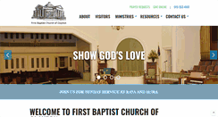 Desktop Screenshot of fbcclaytonnc.org